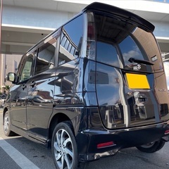 走行10万キロ台☆月々9千円〜分割払い可❗️ 車検2年付き！【名義変更代込み】大人気☆スズキ パレットSW☆HDDナビ付き☆走行中DVD見れます☆電動スライドドア付き☆ドラレコ☆スマートキー☆フルオートエアコン☆純正アルミ☆事故修復歴無し☆そのまま乗って帰れます‼️の画像