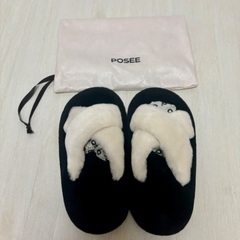 POSEE ルームジュース 23cm EVA 厚底 滑り止め ふわふわ 暖かの画像