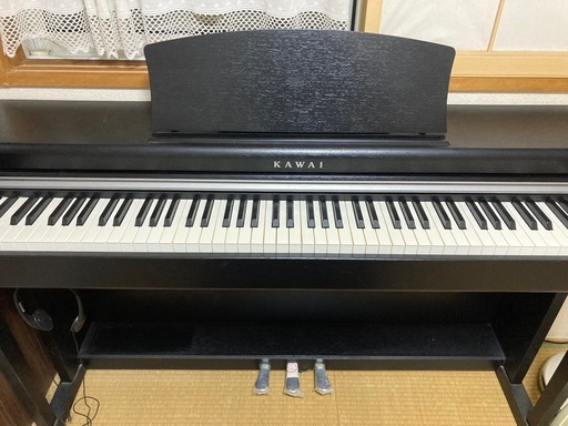 【美品】KAWAI 電子ピアノ CN24C【無料配送可能】 電子ピアノ KAWAI CN24C 2014年製 中古 椅子付き チェリー調