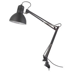 Ikea イケア　黒　中古 ワークランプ