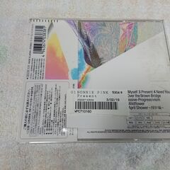 ♣　Present BONNIE PINK　トーレ・ヨハンソンをプロデューサーに迎えたシングル「Tonight,the Night」を含む6作目。“じっくりと良い曲を書く”ことに重点を置いた作品で、彼女のソングライターとしての才能をじっくりと楽しむことができる。の画像
