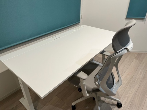 本日限定！⭐︎無料⭐︎新品同様イケアミッツォーンPCデスクホワイト