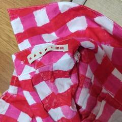 MARNI×ユニクロ　ノースリーブチェックシャツの画像
