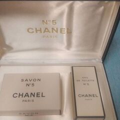 CHANEL ヴィンテージシャネル　N°5 石鹸&オードトワレセットの画像