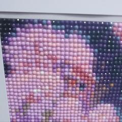 ダイヤモンドアート完成品の画像