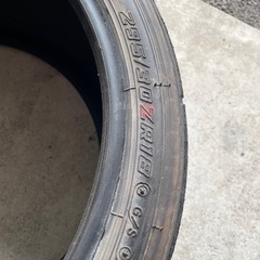 タイヤ　4本セット　中古　オブジェに。テーブルの脚にの画像