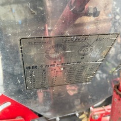 播種機 コーンプランタ 種まき トウモロコシ現状品の画像