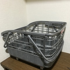 自転車後ろカゴ 脱着型