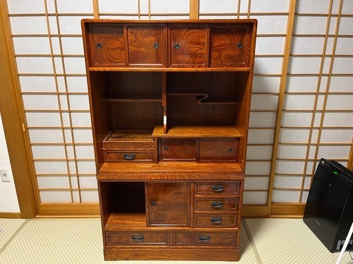 茶箪笥　中古　傷あり