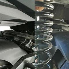 ホンダ　フォルツァ　リアフェンダーマッドガードの画像