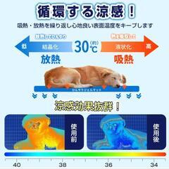 【新品未使用】ペット用冷感マット　クールジェルマットの画像