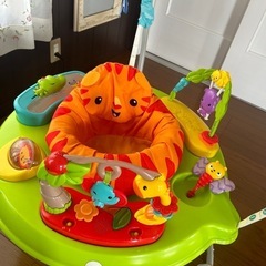 中古 フィッシャープライス レインフォレスト ジャンパルー　ベビ...