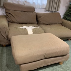 無印良品　ダウンソファ