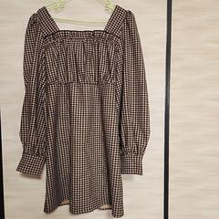 🌈千鳥柄ワンピース🌈