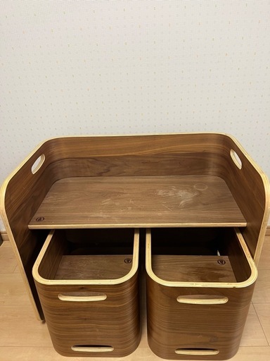 ホップル　コロコロチェア&デスク　3点セット