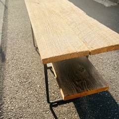 テレビ台 シェルフ 古材＋アイアン レトロの画像