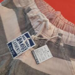 FO lNTERNATIONAL 130㌢(6分丈)パンツ『タグ付未使用品』の画像