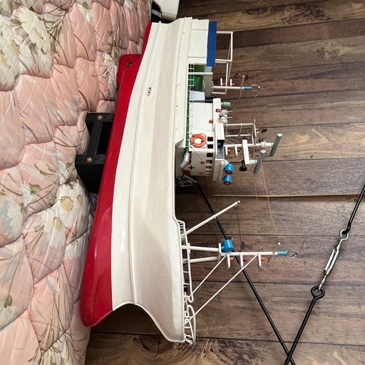 早い者勝ち(^^)大型漁船の模型