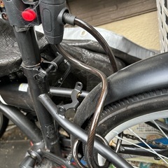 売り切れました。ありがとうございました。折りたたみ自転車ほぼ未使用　ヘルメット付　売り切れました。ありがとうございました。の画像