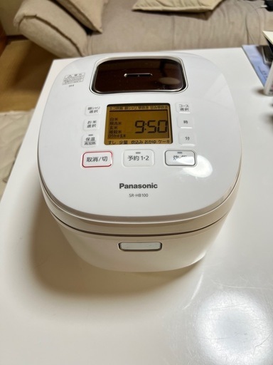 パナソニック銅釜炊飯器、内釜剥がれ無し
