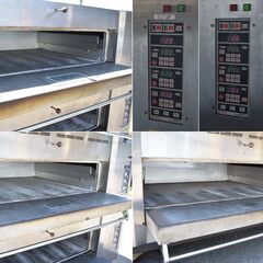≪zyt1628ジ≫ Kyuhan/キュウーハン 輻射窯 ガスオーブン ② EKII-6123Y 都市ガス用 AC100V 2011年製造？ 大型/製パン/業務用/EK2 現状品 60818-04の画像