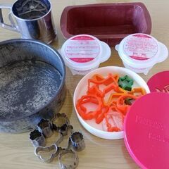 クッキー型やパウンドケーキ　お菓子づくりキッド