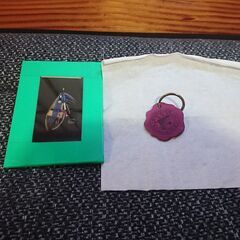 飾り物？　釣り具　毛鉤の飾り物　　&　キーホルダー？の画像