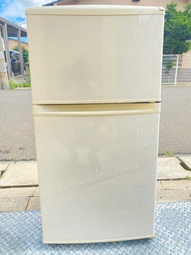 ナショナル 2ドア冷蔵庫 NR-B8TA 白色