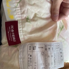 金子屋羽毛布団（シングル）の画像