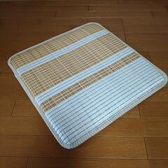 夏 ござ 座布団 １枚の画像