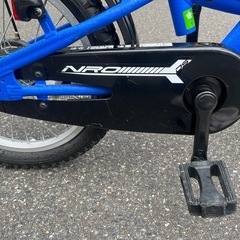 自転車　16インチ　キッズ　ジュニア　青の画像