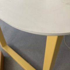 かなでもの　グレーダイニングテーブルの画像