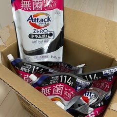 アタックzero 液体洗剤 1.14kg×6本 ドラム式+おまけ...