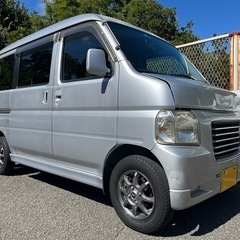 平成15年 バモス ホビオ ターボ HM3 シルバー 走行16....