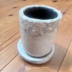 陶器鉢　受け皿セット