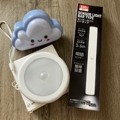 未使用セーサーライトなど3点