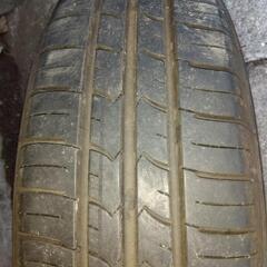 14インチ　タイヤ　155/65 14 8部山　2023年　1本...