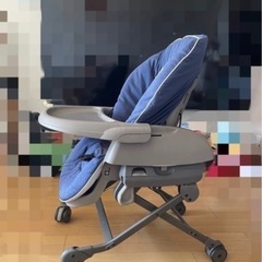 コンビ Combi ネムリラ Simplight ハイローチェア　ヘザーネイビー（ベビーザらス限定）の画像