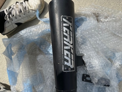 ZRX400　KER KERマフラーメガホン