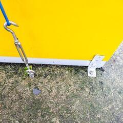 イナバ物置　コンテナの画像