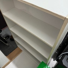 山善(YAMAZEN) マンガぴったり本棚カラーボックス ホワイト CDCR-9060の画像