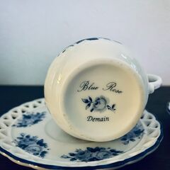 ブルーローズデミタスカップ　Demainの画像