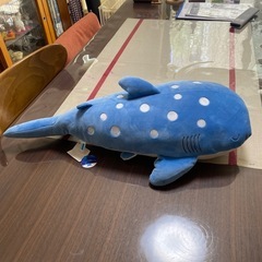 美ら海水族館ジンベエザメぬいぐるみです！の画像