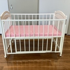 ベビーベッド【町田市再生家具】241533