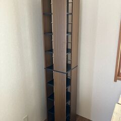 回転式本棚の画像
