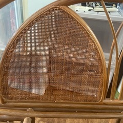 ラタンソファの画像