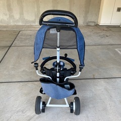 値下げ【中古美品】  三輪車　ides COMPO FIT 2 限定デニムカラー の画像