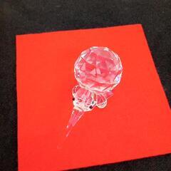 ★値下げしました！ キウイ置物 クリスタル スワロフスキー風 🐥店頭販売のみの画像