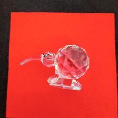 ★値下げしました！ キウイ置物 クリスタル スワロフスキー風 🐥店頭販売のみの画像