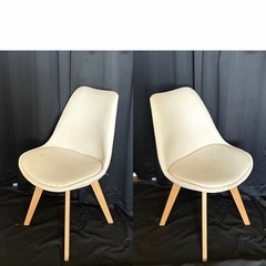 【お話し中】①イームズチェア　クッション付き　①+②の２脚ご購入なら¥2500の画像